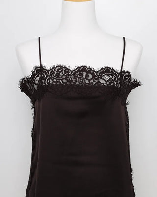 Lace sleeveless mini dress