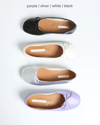 Ribbon flat shoes