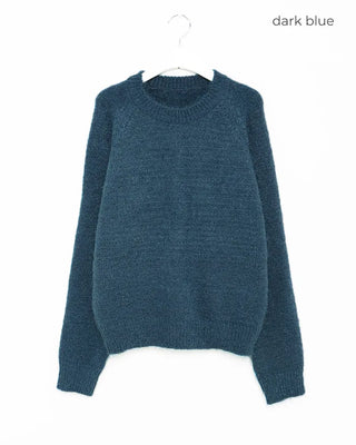 Simple raglan knit
