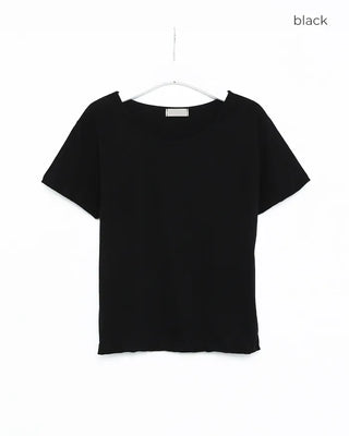 Basic Round Half-Sleeve T-Shirt
