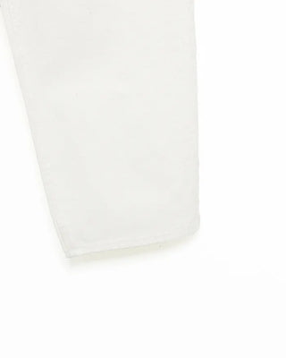 High-waisted balloon cotton pants