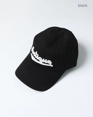Antique lettering cap