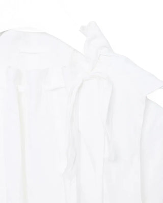 Neck shirring blouse