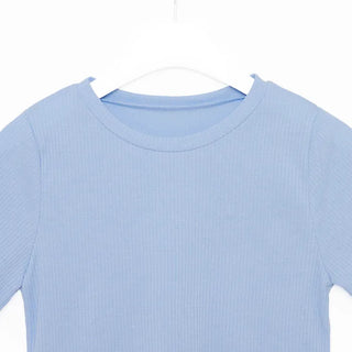 Cropped Frill Half-Sleeve T-Shirt