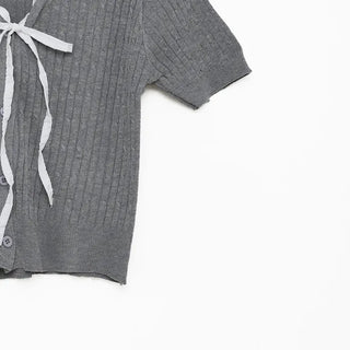 Frill Ribbon Cable Knit