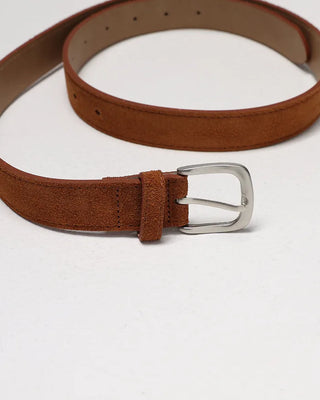 Suede belt
