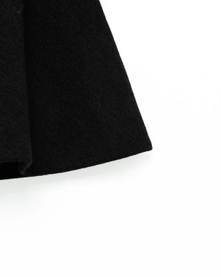 Flared mini skirt