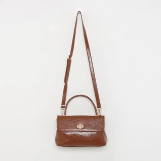 Flap Lock Square Tote Bag