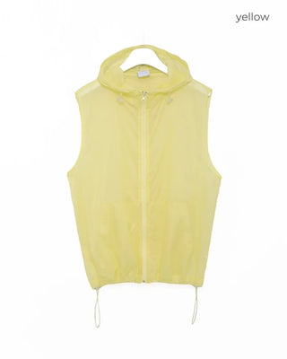 Windbreaker Hooded Vest