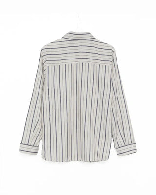 Loose-fit striped shirt