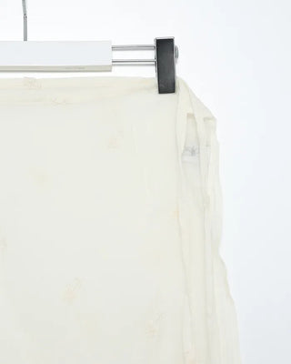 Flower Wrinkle Wrap Skirt
