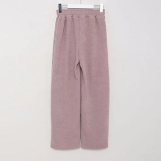 Elastic waist knit pants