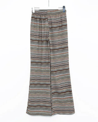 Colorful multi-stripe easy pants