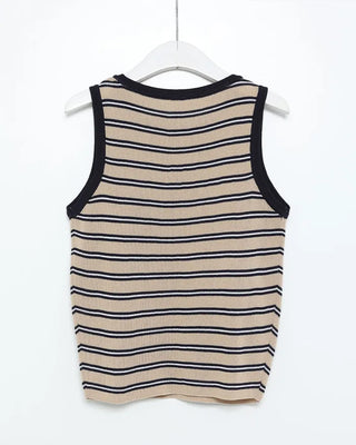 Triple Border Sleeveless