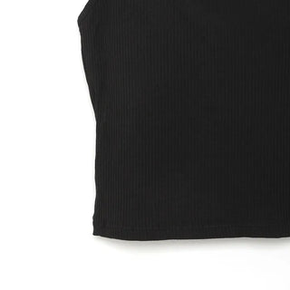 Ribbed camisole with built-in cups