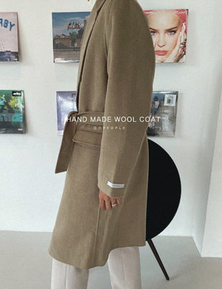 Gopeople Handmade Wool Robe Coat (4 colors)