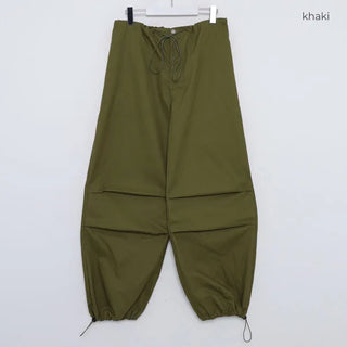 Wide Banding String Pants