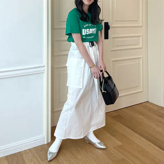 Cargo belt skirt