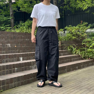 Nylon pocket jogger pants