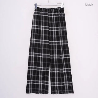 Color Check Easy Pants