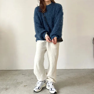 Brushed round knit