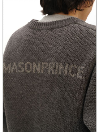 MASONPRINCE Button-Up Cardigan