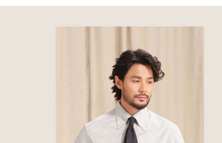 [CULTUM] Italian Pointed Collar Button-Down Shirt