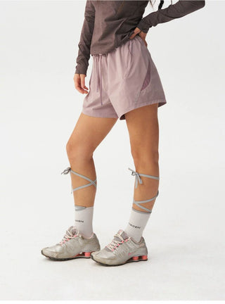 [Monterest] Quick-Dry Mesh Panel Running Shorts