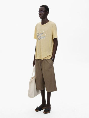 [MASONPRINCE] Wrinkled Lightweight T-shirt