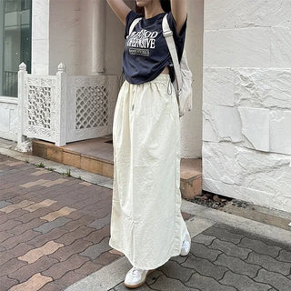 String nylon skirt