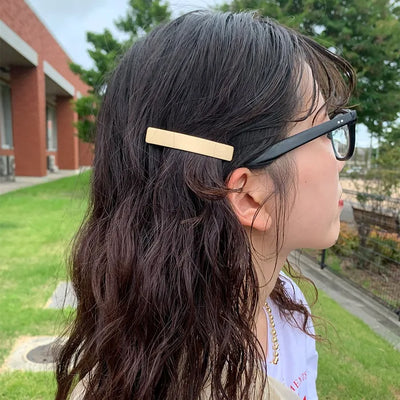 short right angle hair pin