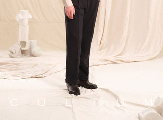 [CULTUM] Herringbone Wool Blend Suit Vest