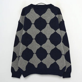 Circle Argyle Knit