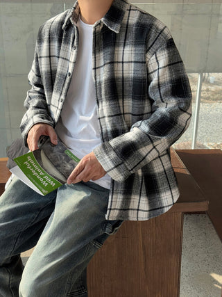 Encore Wool Tartan Check Shirt