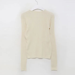 Ribbed cardigan
