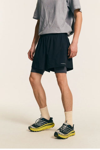 [Monterest] UPF50+ 2-in-1 Stretch Sport Shorts