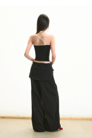 [NOTAWEAR] Layered Paratrooper Pants