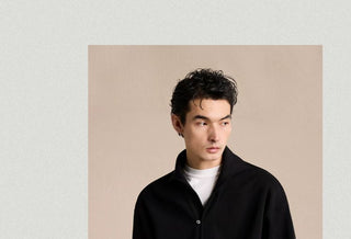 [CULTUM] Heavyweight Half-Zip Polo Collar Sweatshirt
