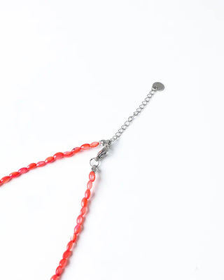 Almond Stone Necklace