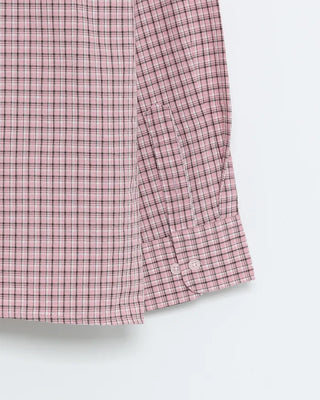 Simple checkered long-sleeved shirt