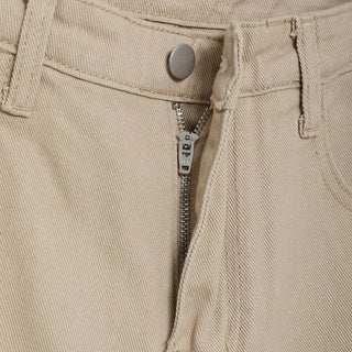 Loose-fit cotton pants