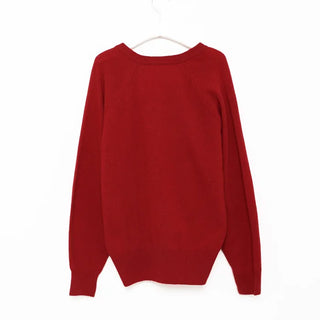 Basil Wool V-Neck Knit