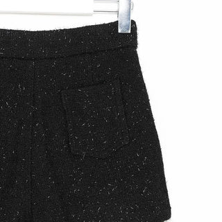Back pocket tweed shorts
