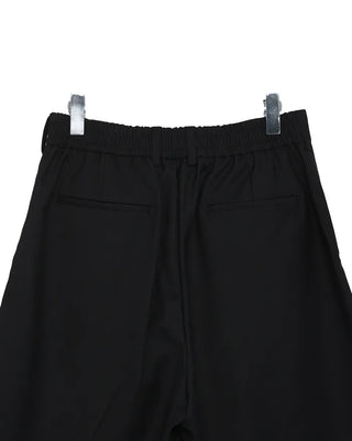 Back-band slacks Bermuda shorts