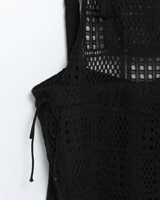 Square perforated overalls