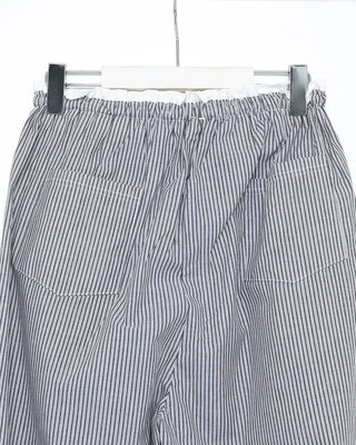 Color-block striped pants