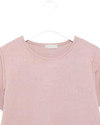 Round neck short-sleeve T-shirt