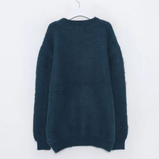 Heavy mohair knit
