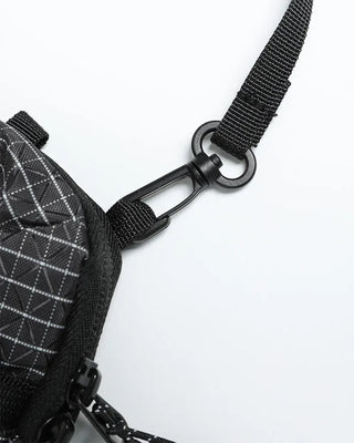 Mini Check Bungee Cord Shoulder Bag