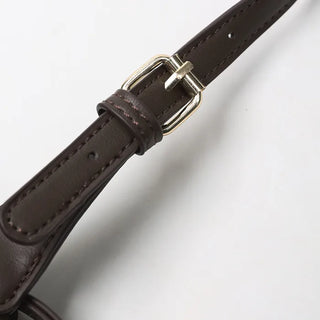 Suede shoulder bag